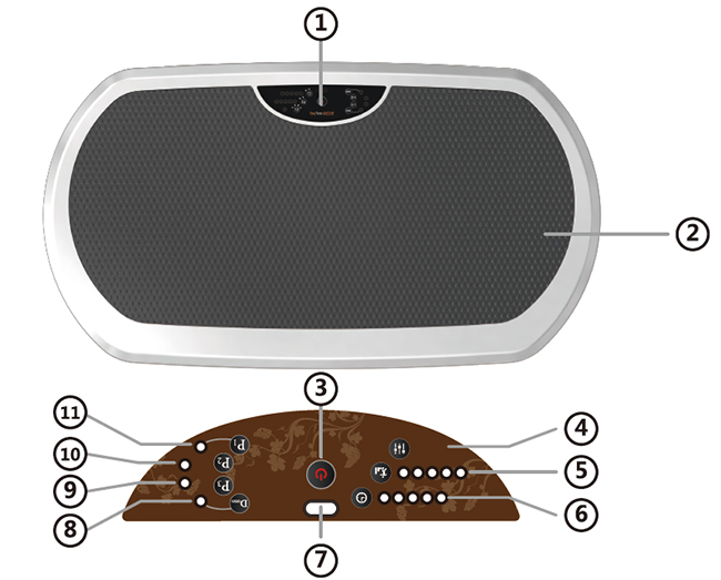 Vibration Platform Machine, Confidence Fitness Slim Full Body Vibration Platform, Vibration Plate Manufacturer, Wholesale Vibration Machine