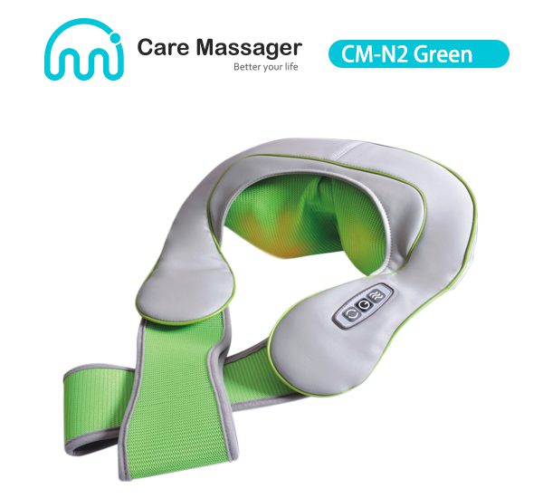 CM-N2 (Green) Neck Massager, Shiatsu Neck and Shoulder Massager Manufacturer