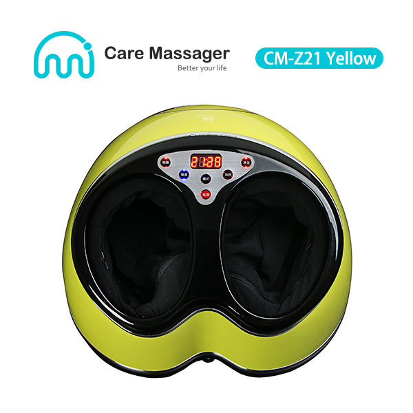 Air Compression Foot Massager Manufacturer, Foot Massager (CM-Z21 Yellow) Wholesale